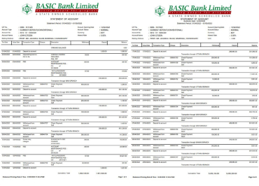 Download Bangladesh Basic bank statement  word